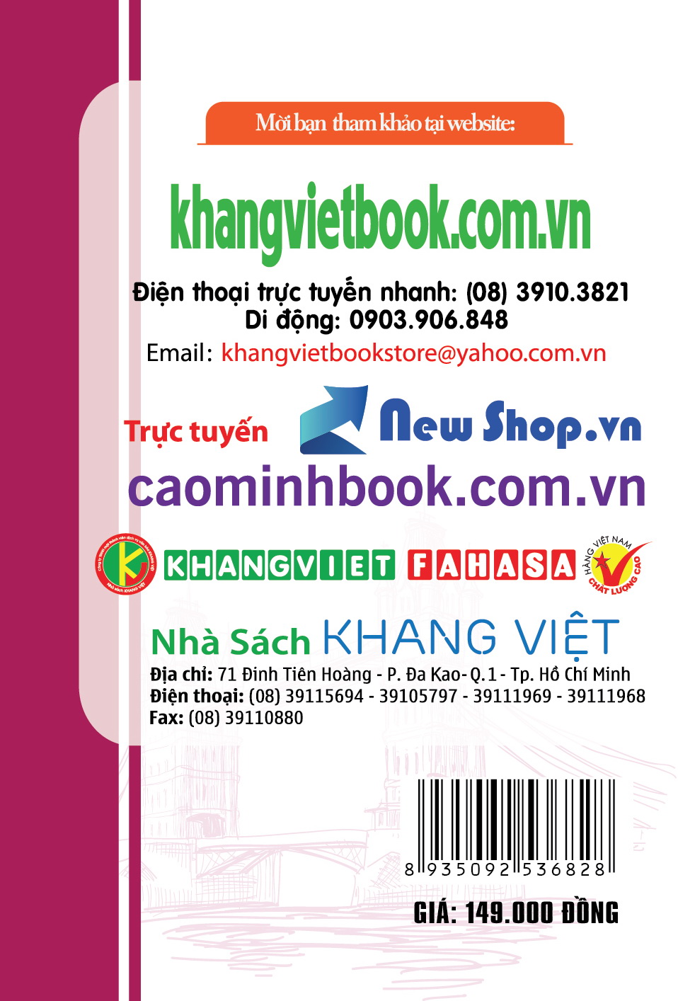 Bìa sau Tuyển Chọn Đề Cốt Lõi Chinh Phục Kì Thi THPT Quốc Gia Tiếng Anh